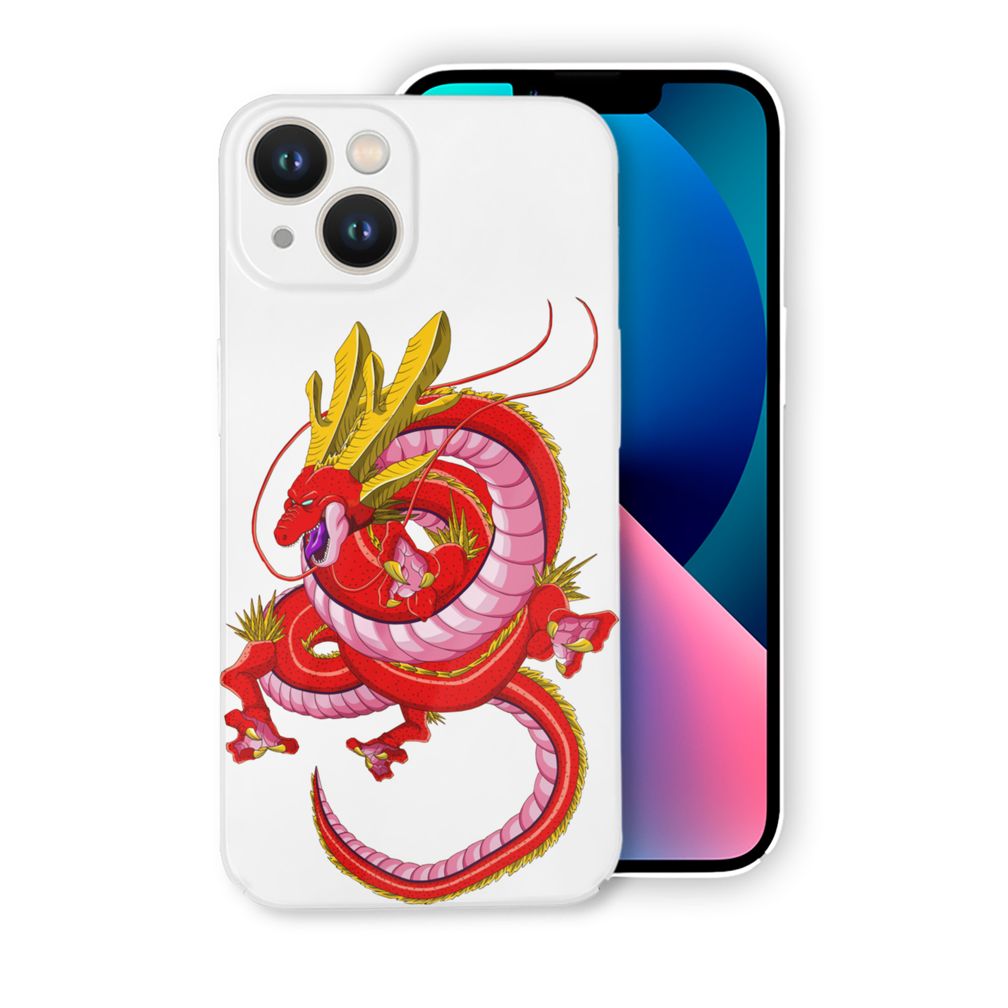 （画像用） ドラゴンボール 神龍 シェンロン DRAGON BALL Shenron 【iPhone 14シリーズ対応】ハードケース
